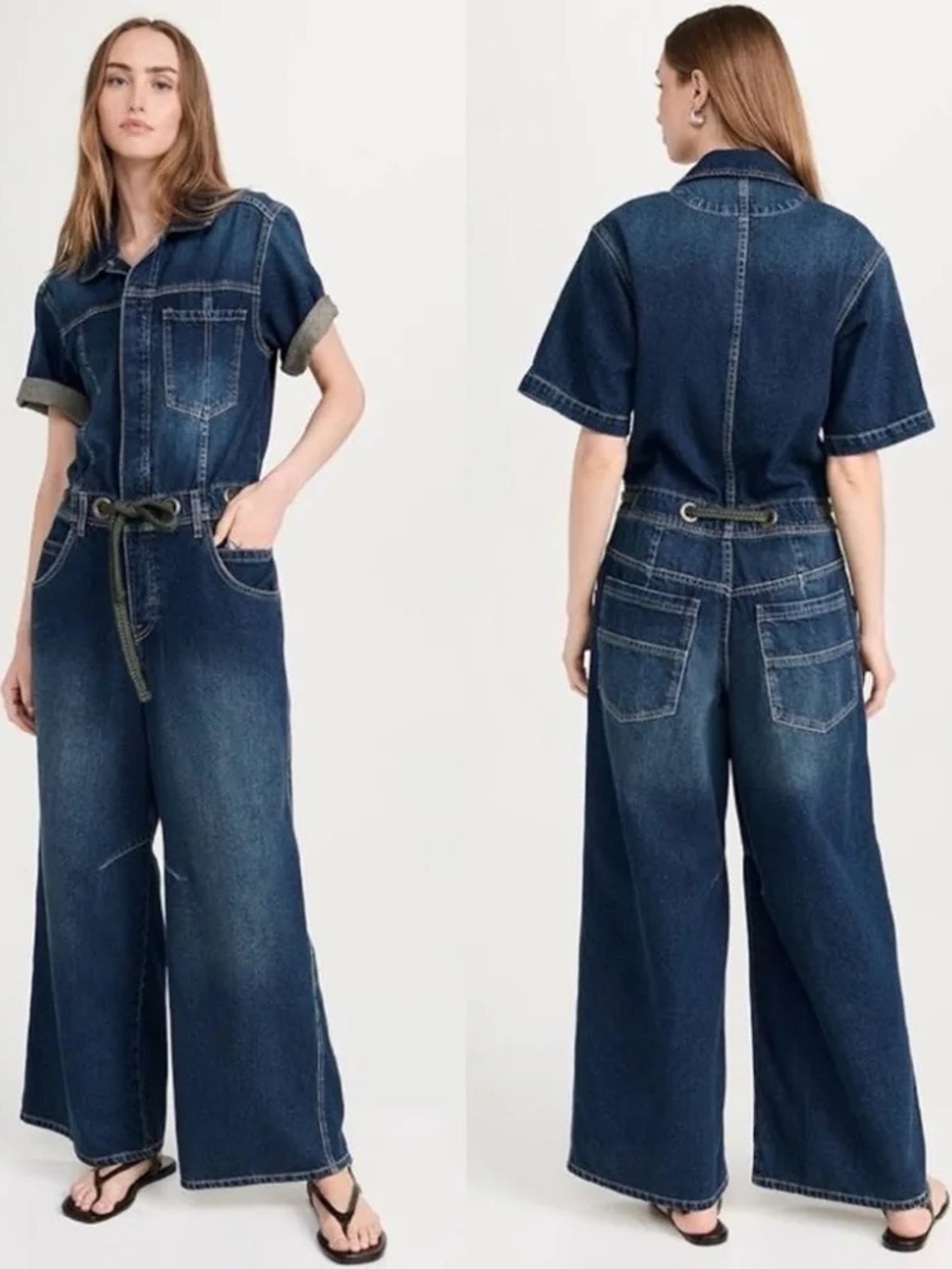 Free People Edison Wideleg Coveralls